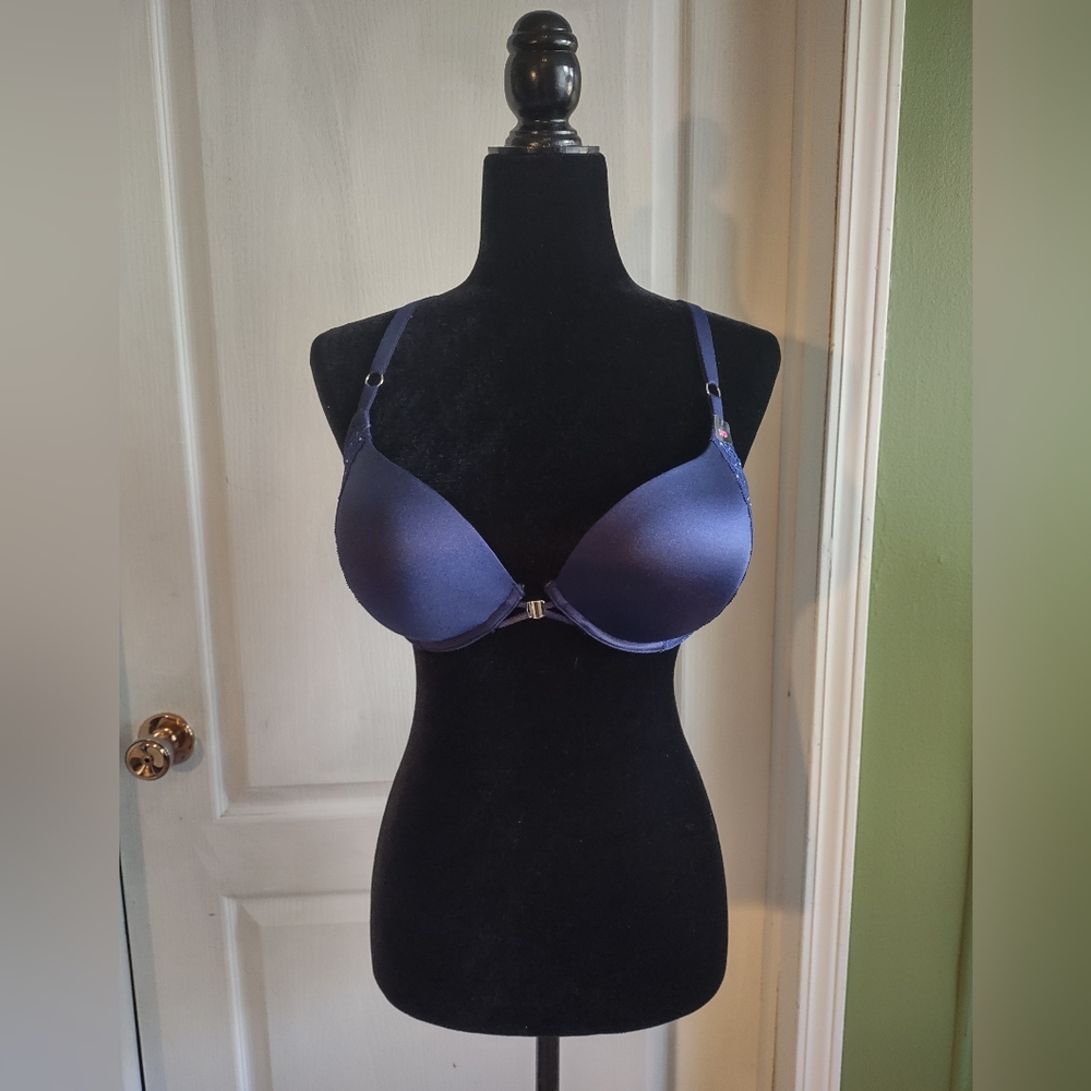 La SENZA Navy Blue Push-Up Bra
